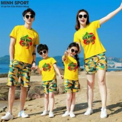 quần áo đồng phục đi biển cho gia đình đẹp nhất