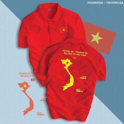 xưởng in áo thun hoàng sa - trường sa - cờ đỏ sao vàng việt nam