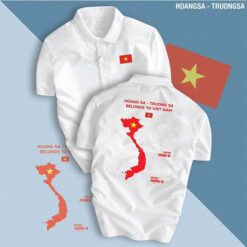xưởng in áo thun hoàng sa - trường sa - cờ đỏ sao vàng việt nam