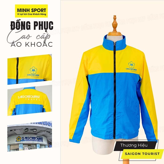 xưởng may áo khoác đồng phục giá rẻ