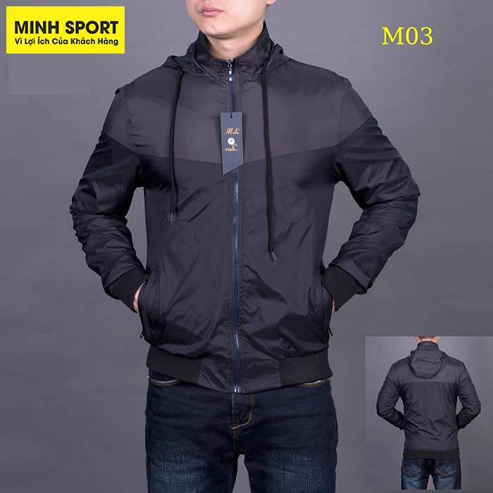 xưởng may áo khoác gió đồng phục đẹp