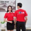 áo thun đồng phục nhân viên công ty