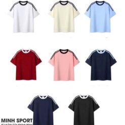 mẫu áo đồng phục lớp, áo nhóm cổ tròn đẹp