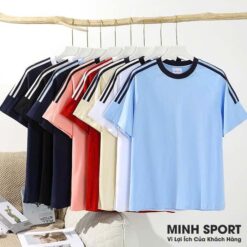 mẫu áo đồng phục lớp, áo nhóm cổ tròn đẹp