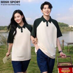 mẫu áo đồng phục lớp, áo nhóm raglan tay lỡ al61