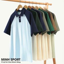 mẫu áo đồng phục lớp, áo nhóm raglan tay lỡ al61