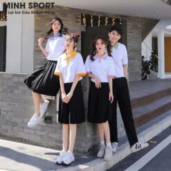 mẫu áo đồng phục lớp, áo nhóm tay lỡ đẹp al63