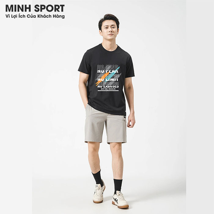 áo thun cổ tròn nam minh sport