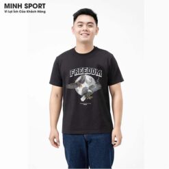 áo thun cổ tròn nam minh sport