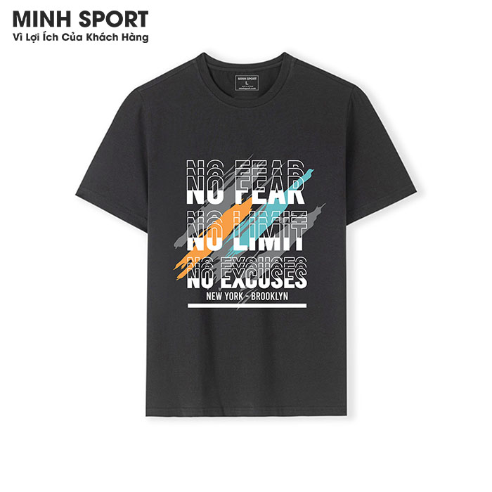 áo thun cổ tròn nam minh sport