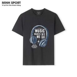 áo thun cổ tròn nam minh sport