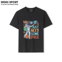 áo thun cổ tròn nam minh sport