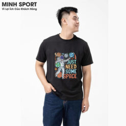 áo thun cổ tròn nam minh sport