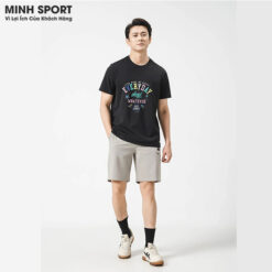 áo thun cổ tròn nam minh sport