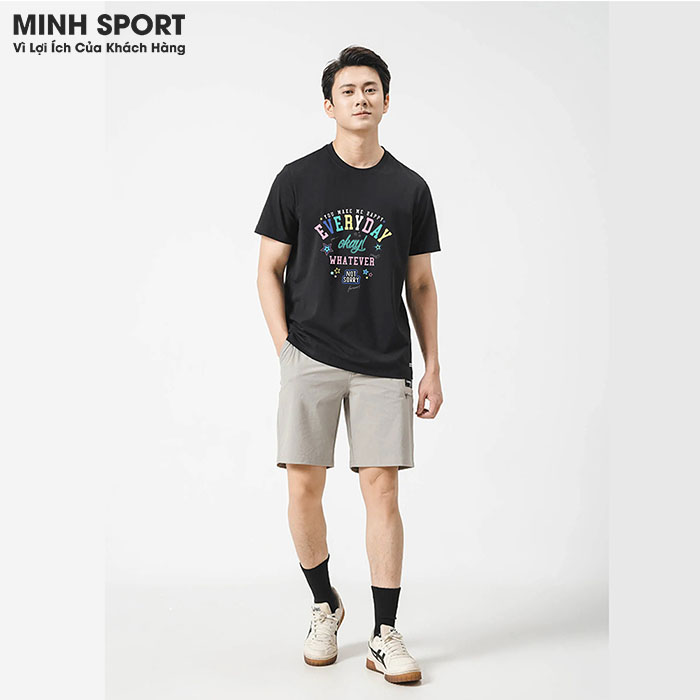 áo thun cổ tròn nam minh sport