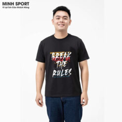 áo thun cổ tròn nam minh sport