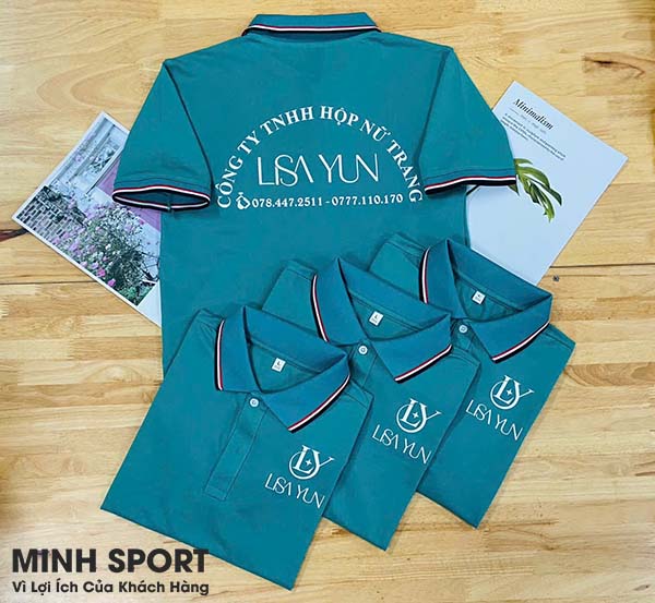 in logo lên áo thun theo yêu cầu