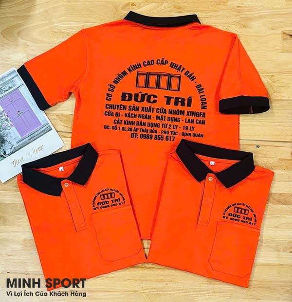 in logo lên áo thun theo yêu cầu