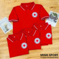 áo thun đồng phục hội chữ thập đỏ việt nam