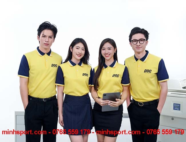 cơ sở may áo thun đồng phục uy tín, chất lượng