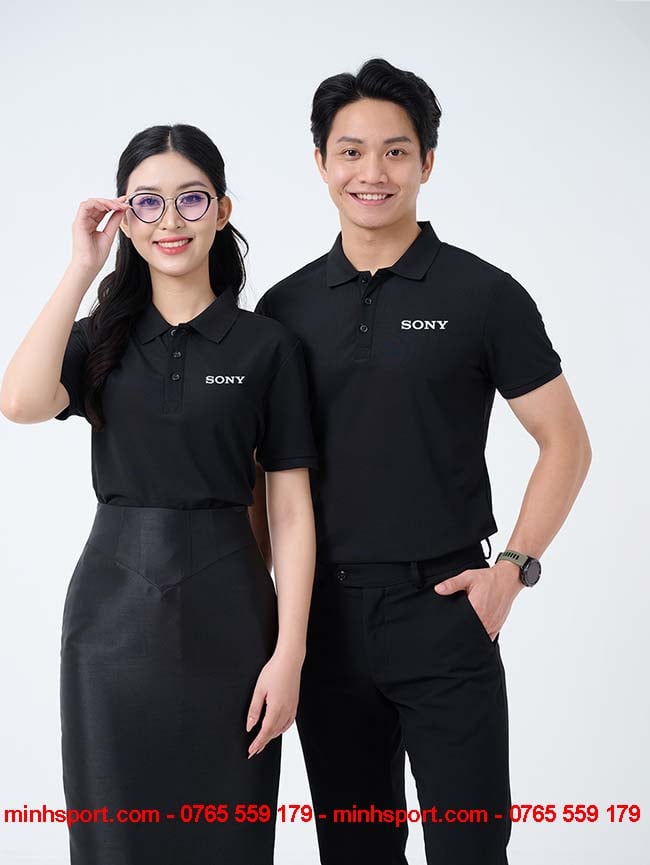 may áo thun đồng phục cao cấp