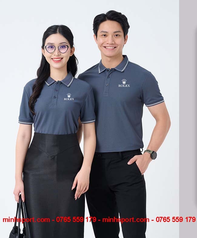 may áo thun đồng phục cao cấp
