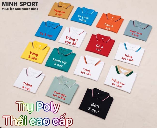 in áo thun có cổ