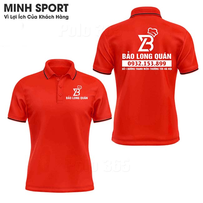 in áo thun có cổ