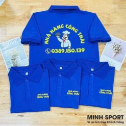 áo đồng phục dịch vụ nấu ăn