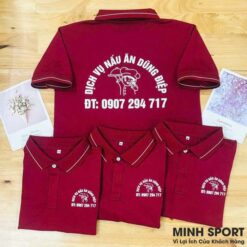 áo đồng phục dịch vụ nấu ăn