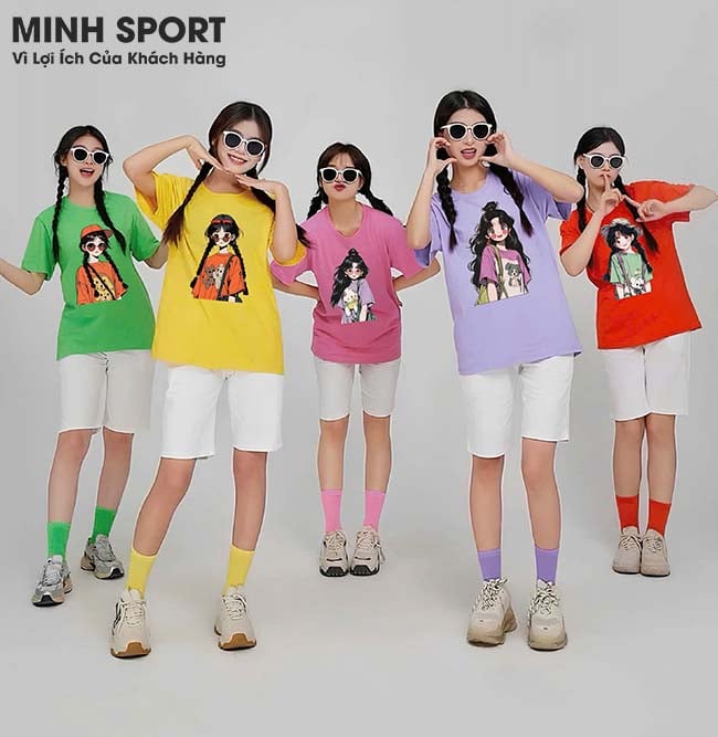 áo thun đồng phục đi du lịch