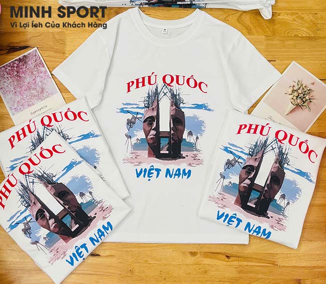 áo thun đồng phục đi du lịch phú quốc
