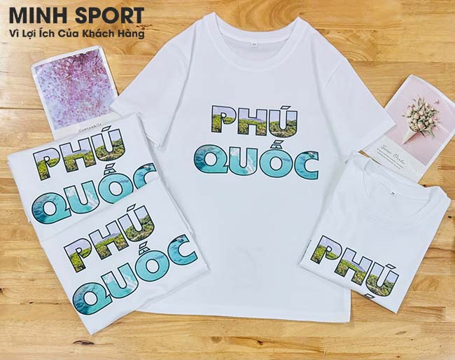 áo thun đồng phục đi du lịch phú quốc