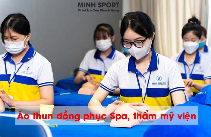 áo thun đồng phục spa đẹp