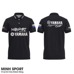 áo thun đồng phục sửa xe máy màu đen