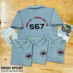 áo thun đồng phục sửa xe máy