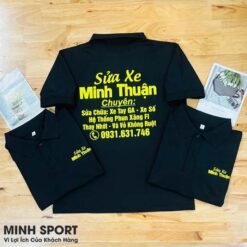 áo thun đồng phục sửa xe máy