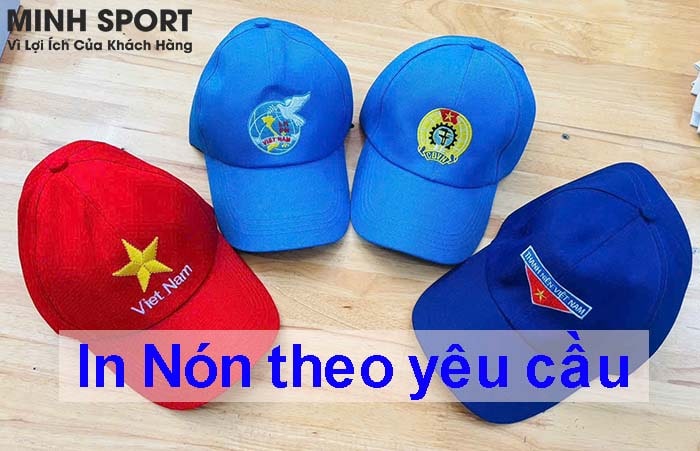 in nón theo yêu cầu