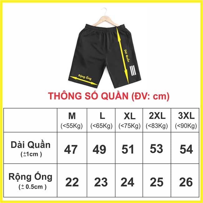 in quần short thể thao theo yêu cầu