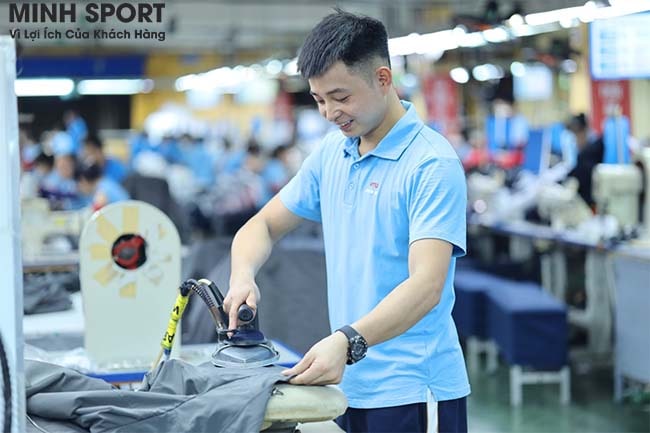 may áo thun đồng phục công nhân