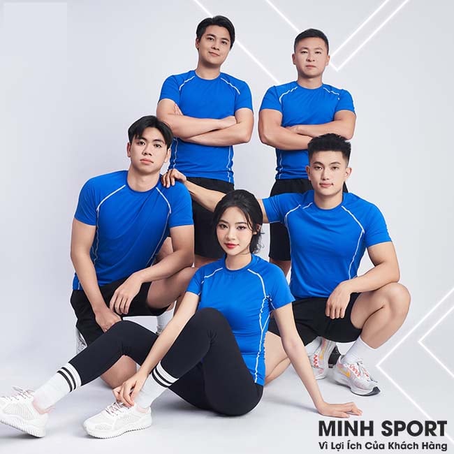 may quần áo thể thao theo yêu cầu