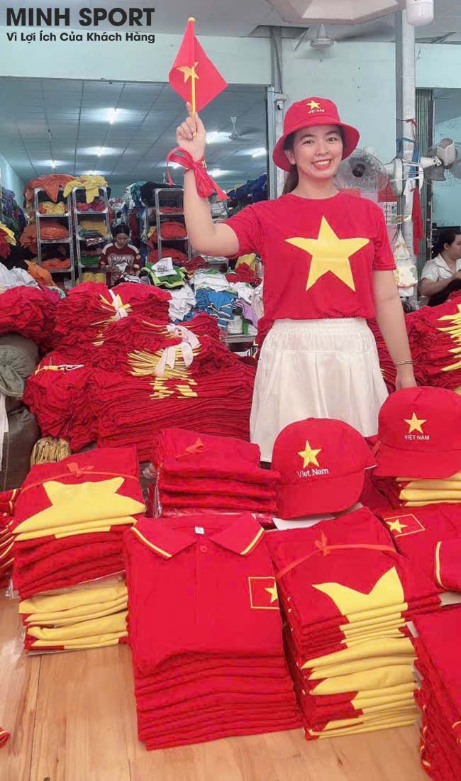 áo thun cờ đỏ sao vàng việt nam