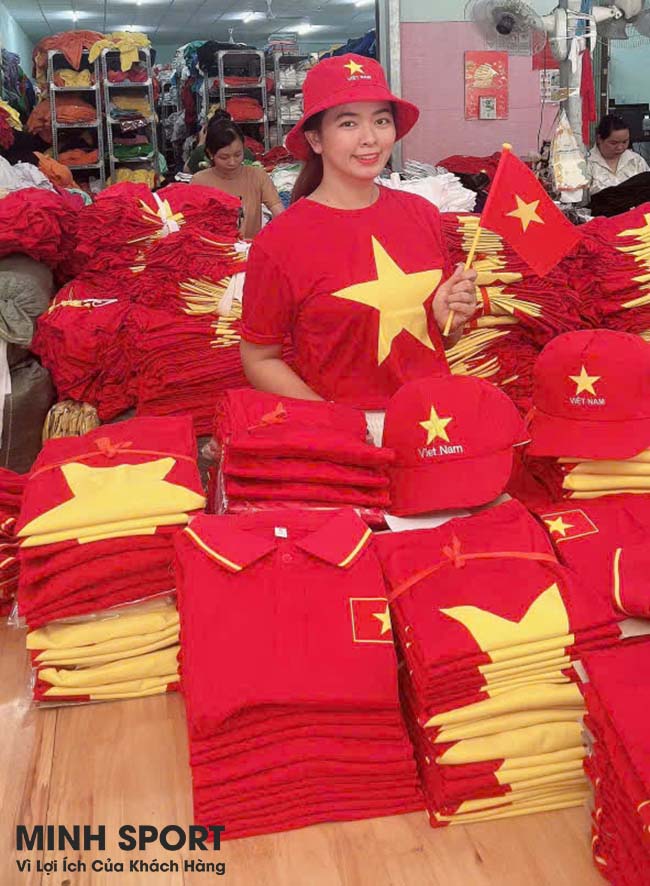 áo thun cờ đỏ sao vàng việt nam