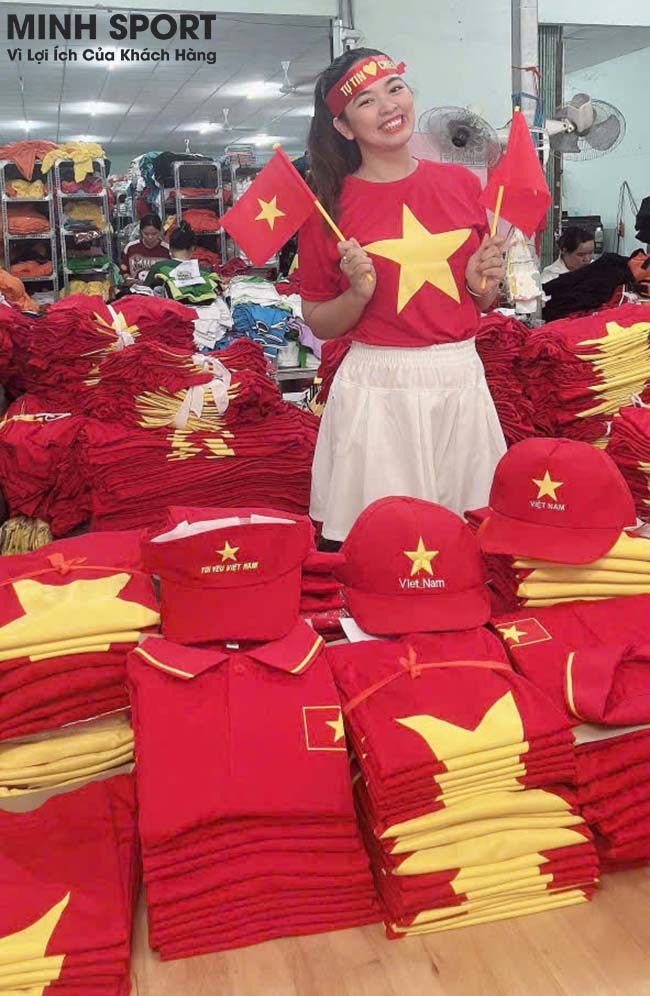 áo thun cờ đỏ sao vàng việt nam