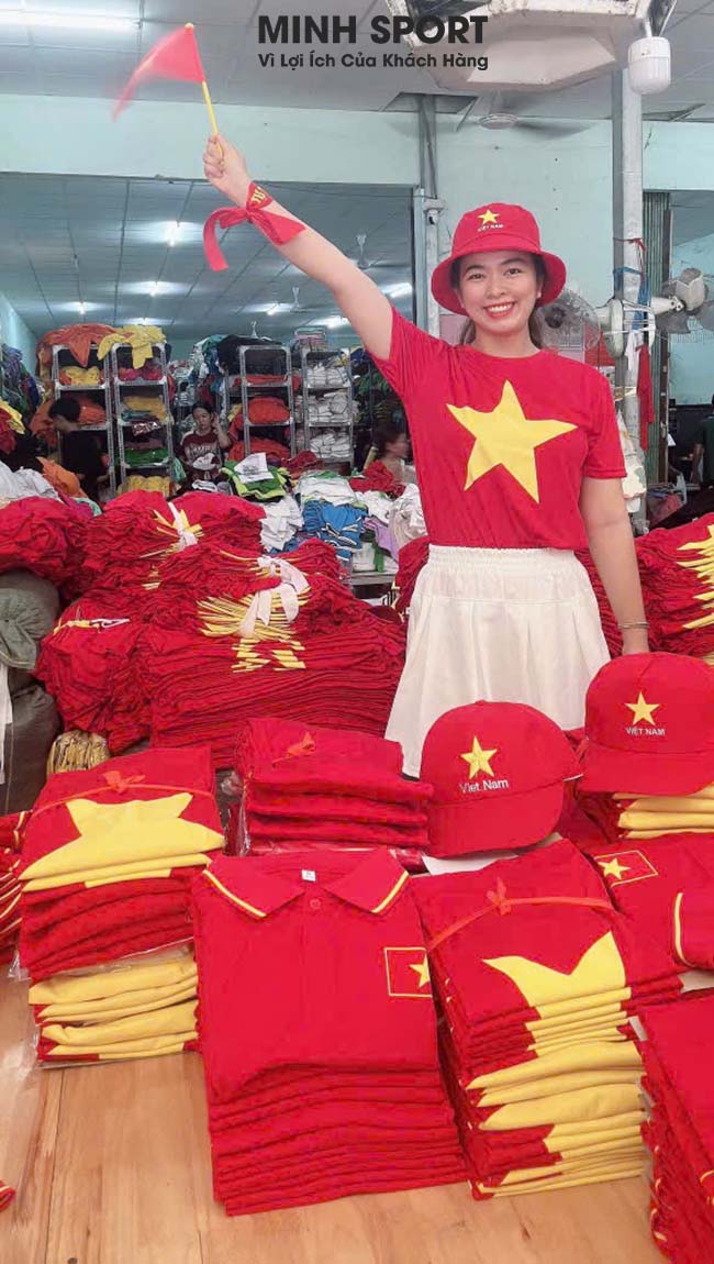 áo thun cờ đỏ sao vàng việt nam