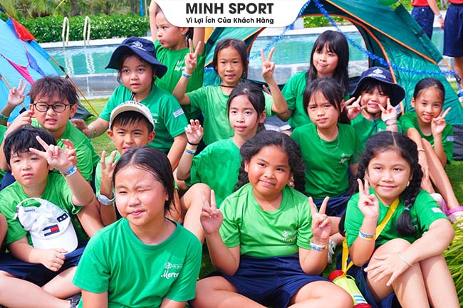 in áo thun cắm trại hè cho bé