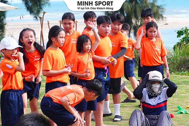 in áo thun cắm trại hè cho bé