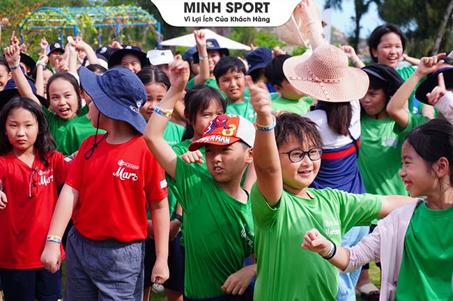 in áo thun cắm trại hè cho bé