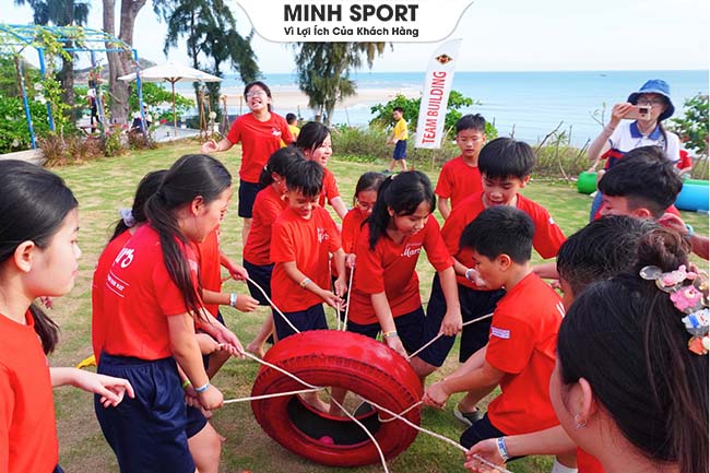 in áo thun cắm trại hè cho bé