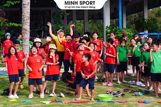 in áo thun cắm trại hè cho bé